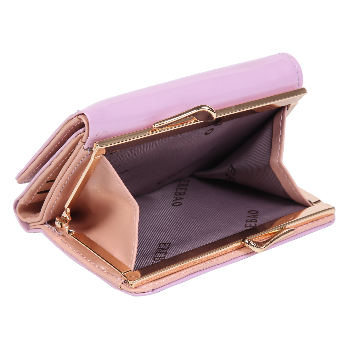 Short Wallet for Women - Shiny PU PVC Wallet