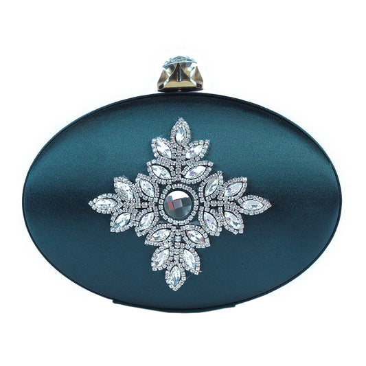 Crystal Flower Clutch