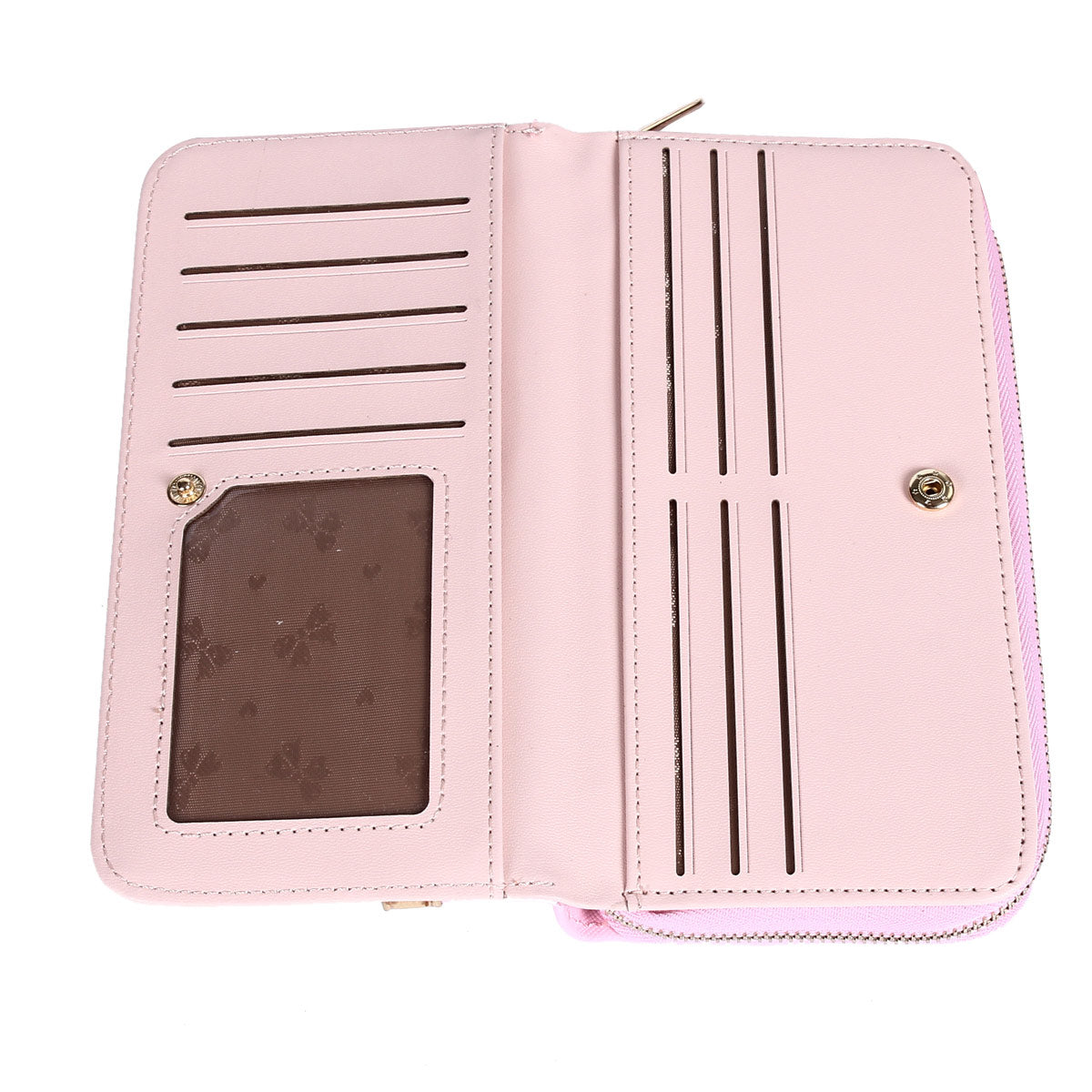 Cute Romantic PU Leather Long Wallet