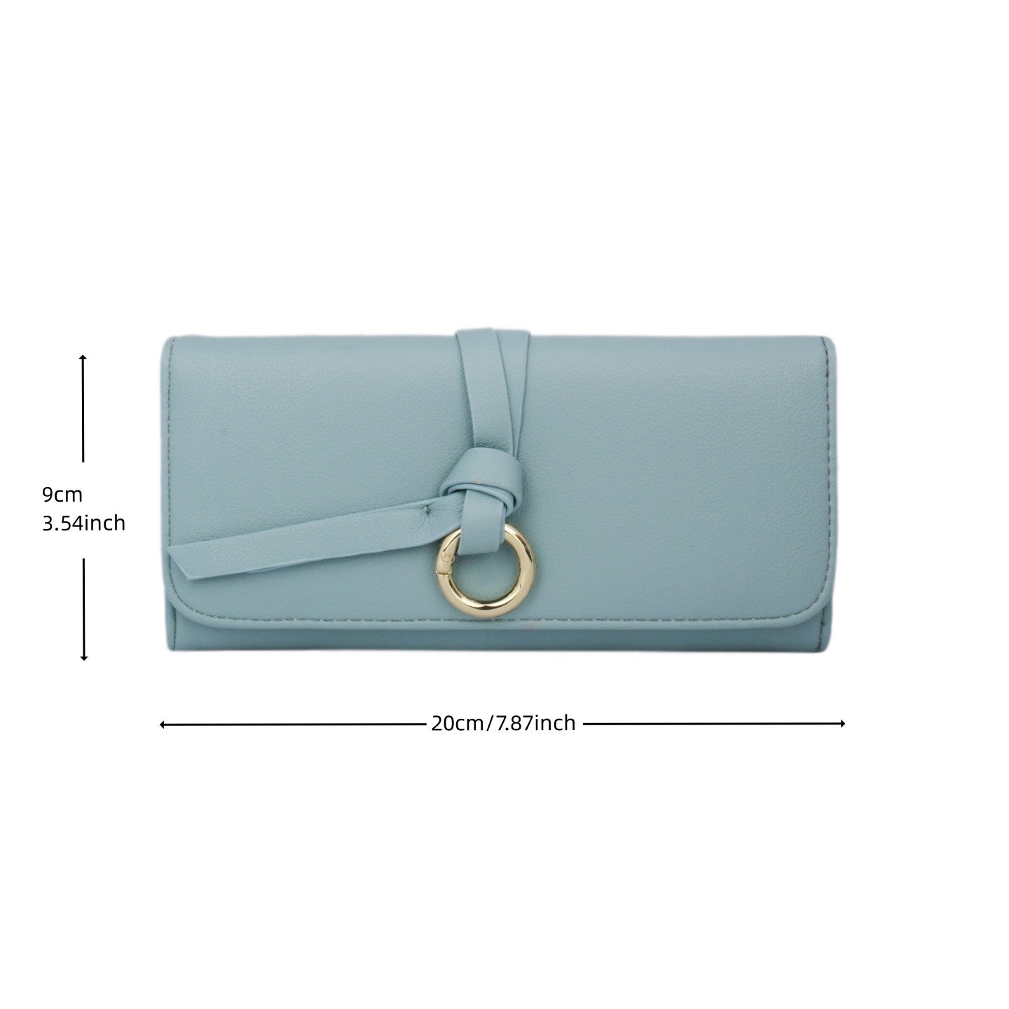 Women's Long Wallet PU Leather Clutch