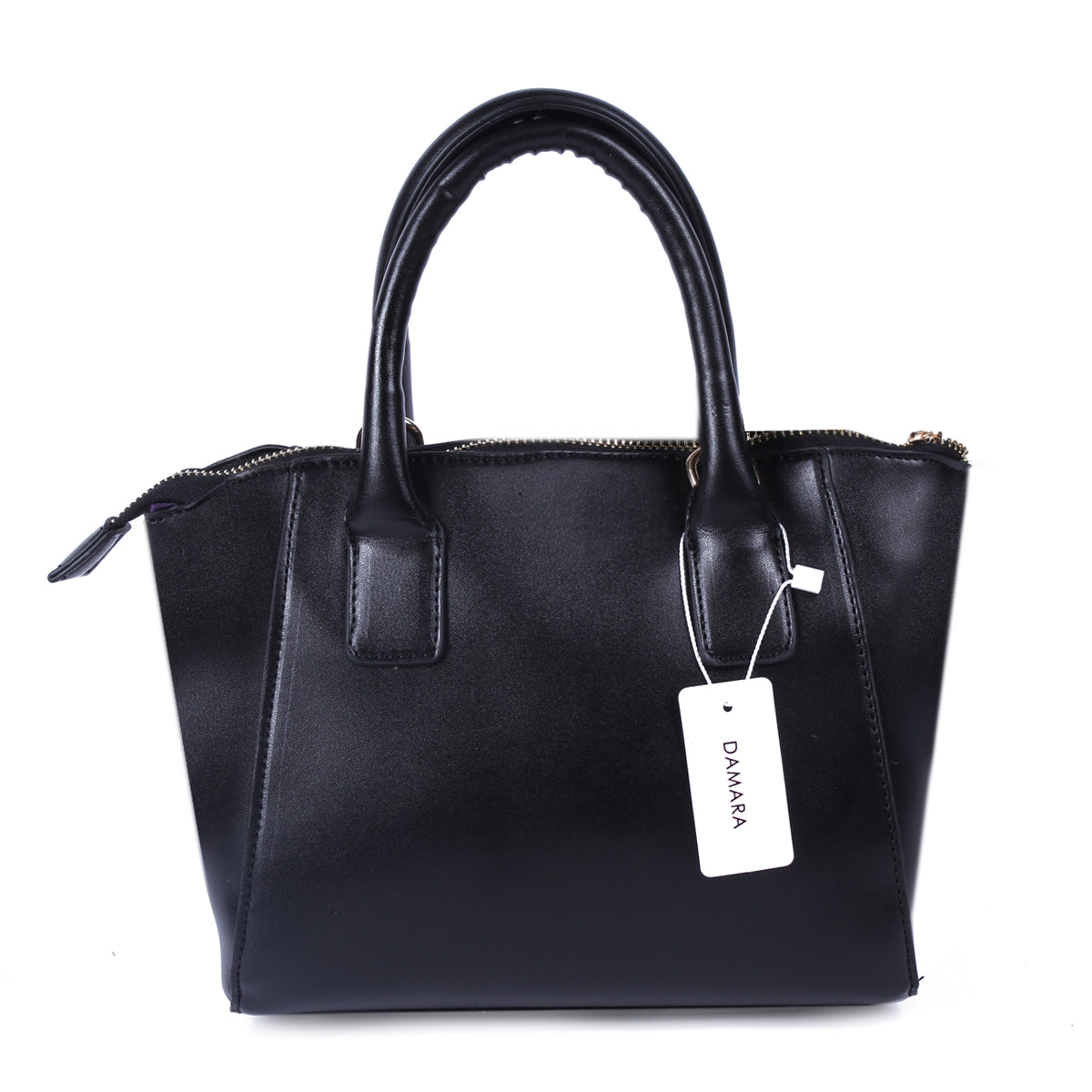 PU Leather Top Handle & Crossbody Bag