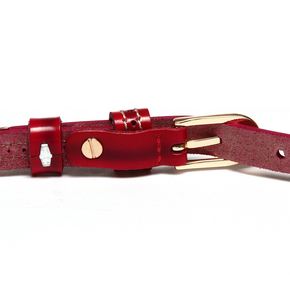 Women's Classic Pin Buckle PU Leather Belt - Adjustable Waistband