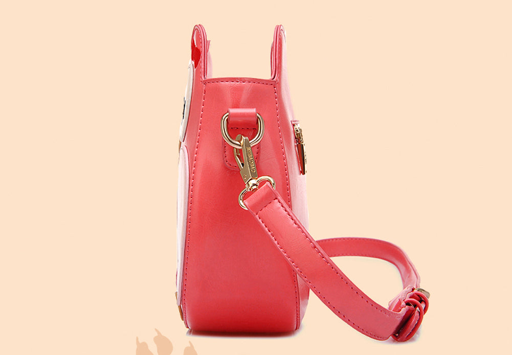 Cute Owl PU Leather Crossbody Bag