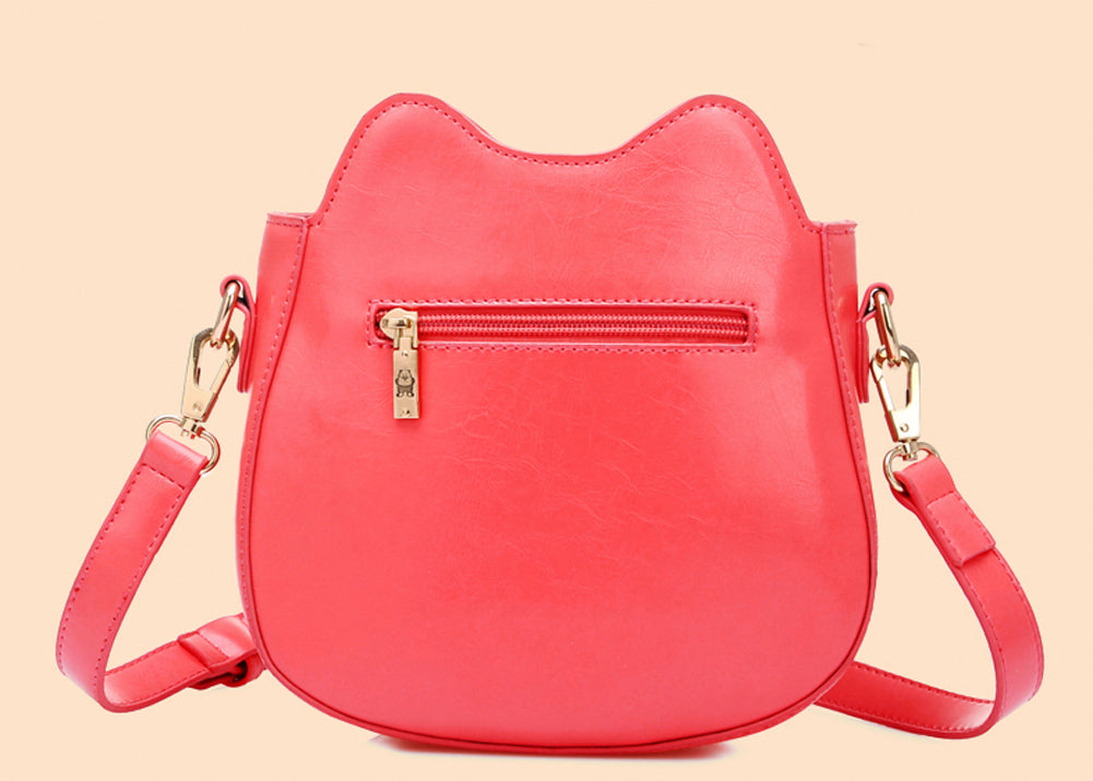 Cute Owl PU Leather Crossbody Bag