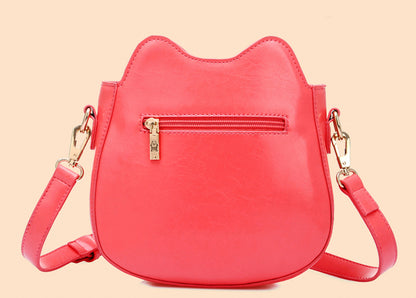 Cute Owl PU Leather Crossbody Bag