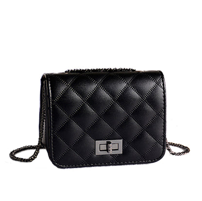 Quilted Chain Crossbody Bag