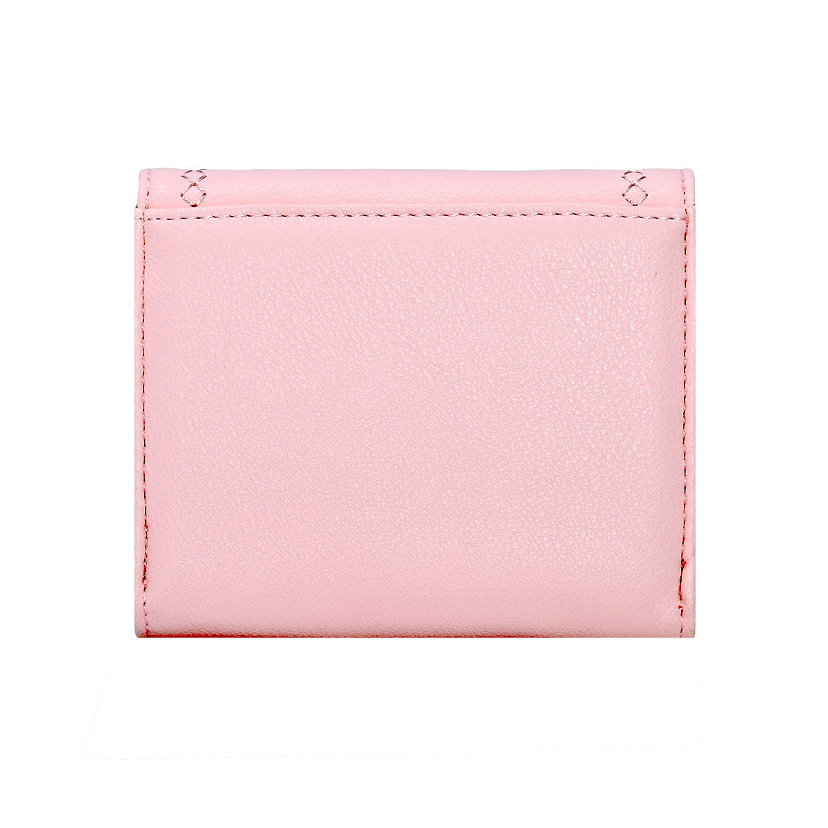 Small PU Leather Wallet for Women - Compact Card Holder with Coin Pocket