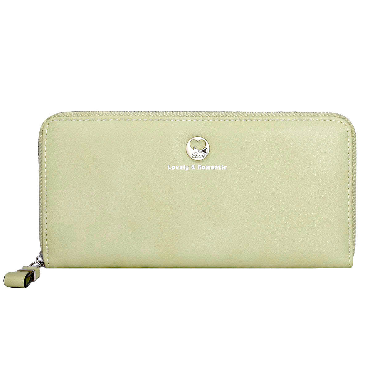 Women’s Long PU Leather Wallet - Zip Around Card & Coin Holder