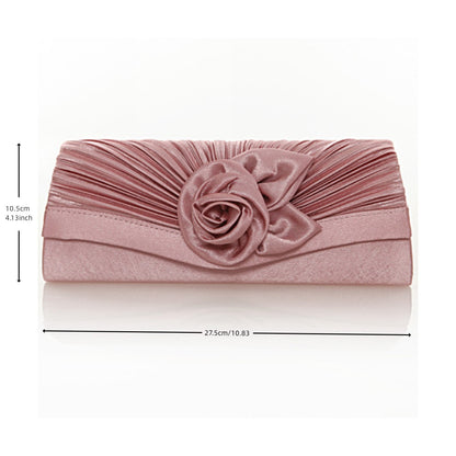 Satin Clutch Evening Bag for Women Party Handbags