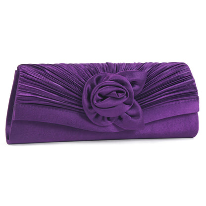 Satin Clutch Evening Bag for Women Party Handbags