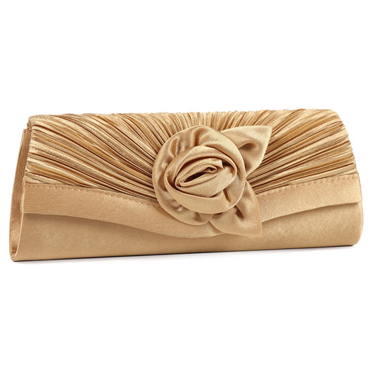Satin Clutch Evening Bag for Women Party Handbags