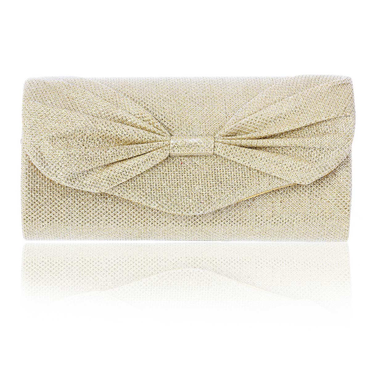 Mesh Bow Clutch