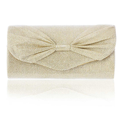 Mesh Bow Clutch
