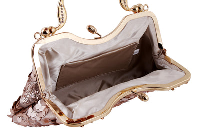 Sequin Clutch with Handle