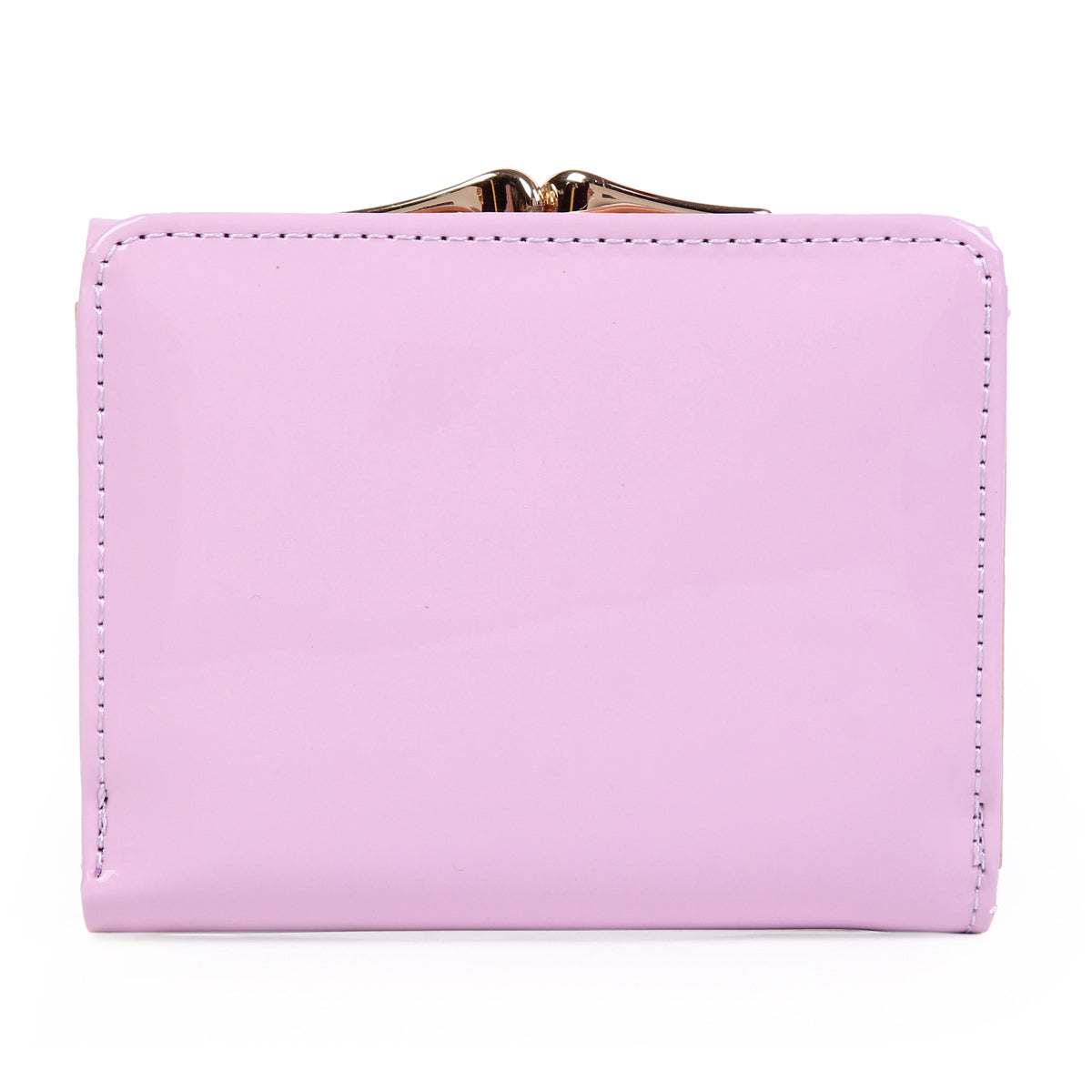 Short Wallet for Women - Shiny PU PVC Wallet