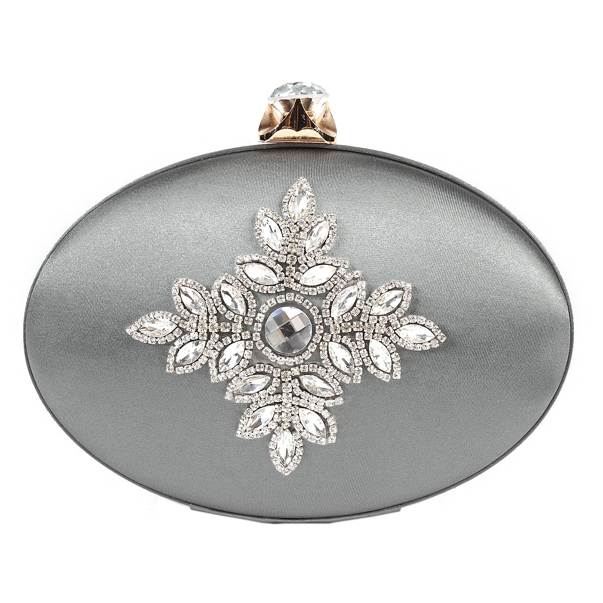 Crystal Flower Clutch