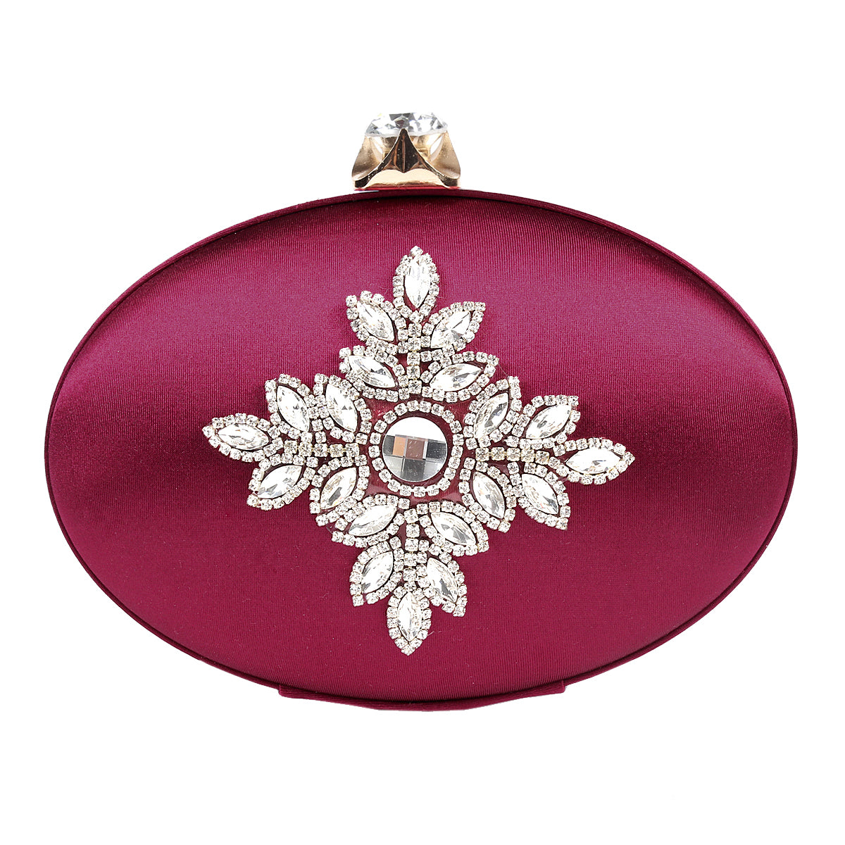 Crystal Flower Clutch