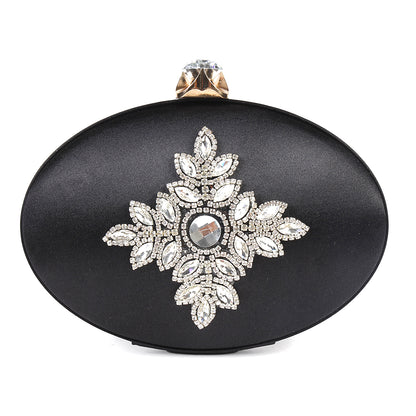 Crystal Flower Clutch