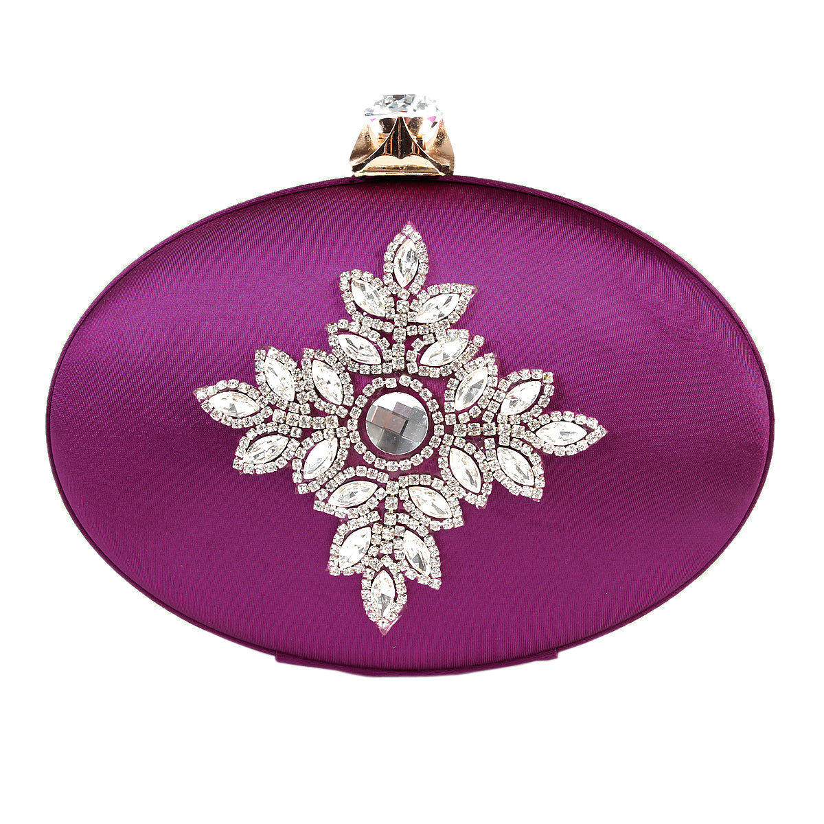 Crystal Flower Clutch