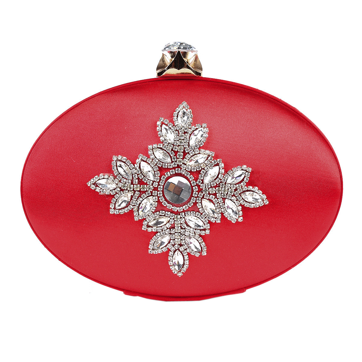 Crystal Flower Clutch