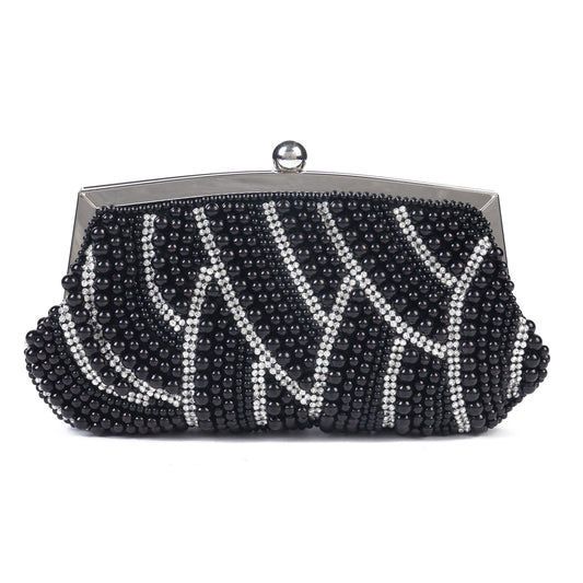 Pearl Clutch Evening Bag
