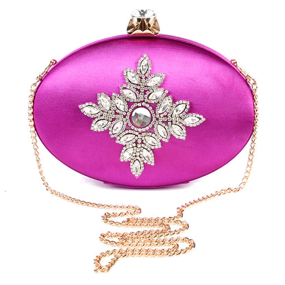 Crystal Flower Clutch
