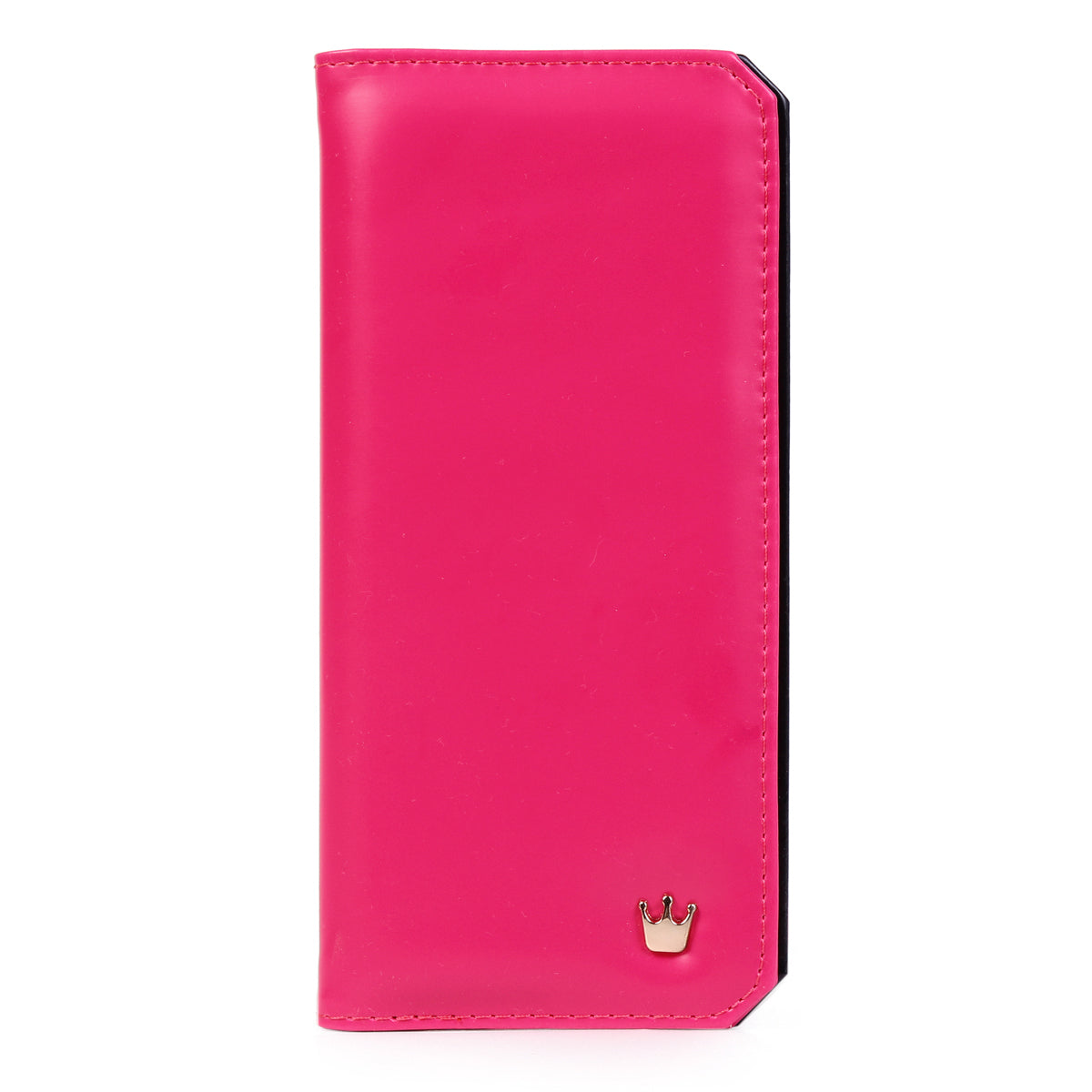 Women's Smooth PU Leather Long Wallet -  with Coin Pocket