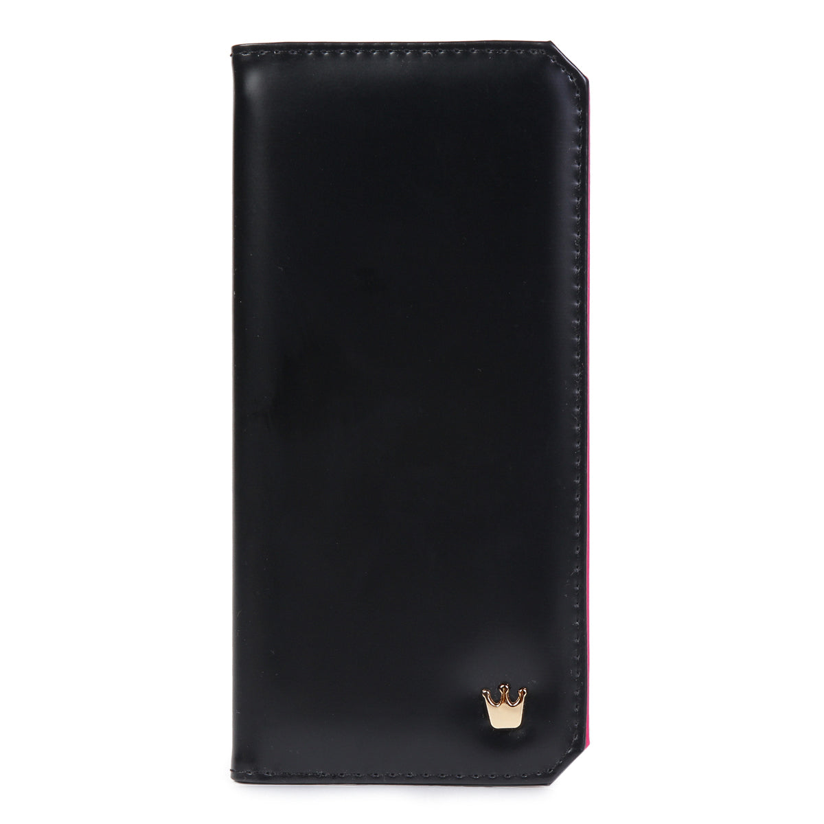 Women's Smooth PU Leather Long Wallet -  with Coin Pocket