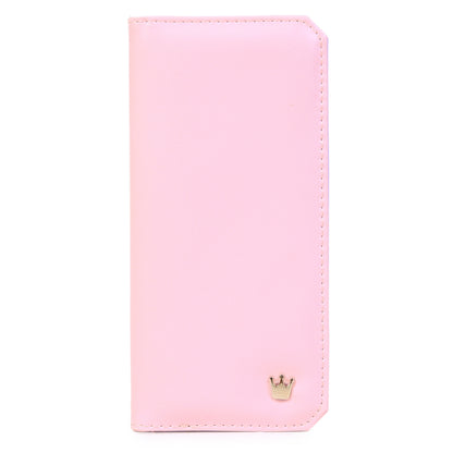 Women's Smooth PU Leather Long Wallet -  with Coin Pocket