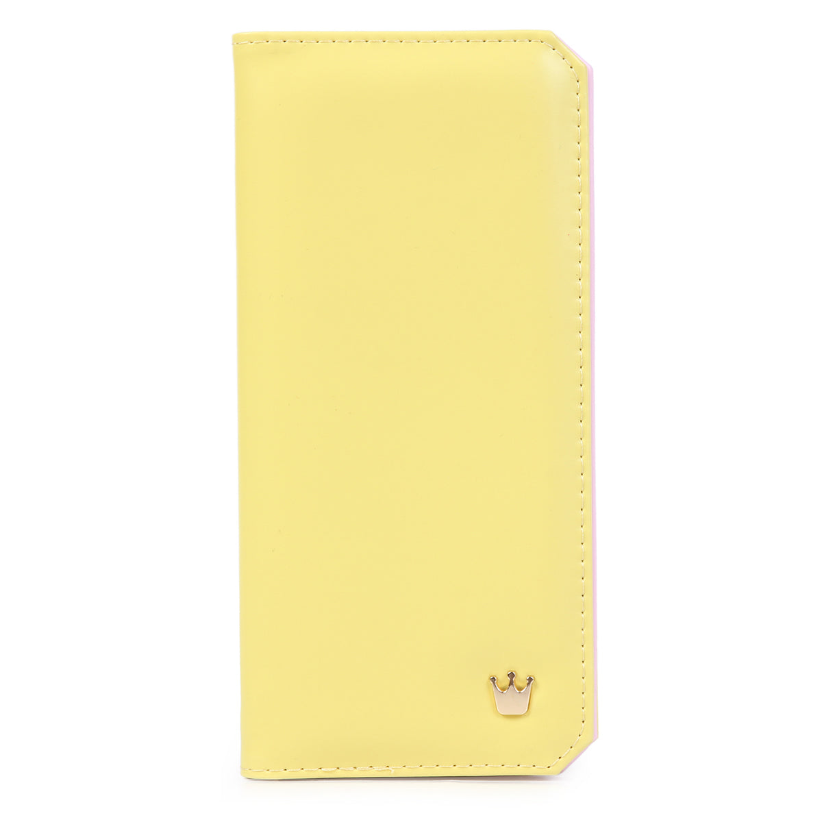 Women's Smooth PU Leather Long Wallet -  with Coin Pocket