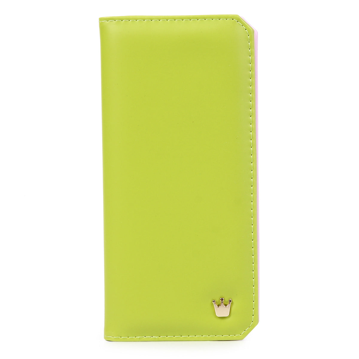 Women's Smooth PU Leather Long Wallet -  with Coin Pocket