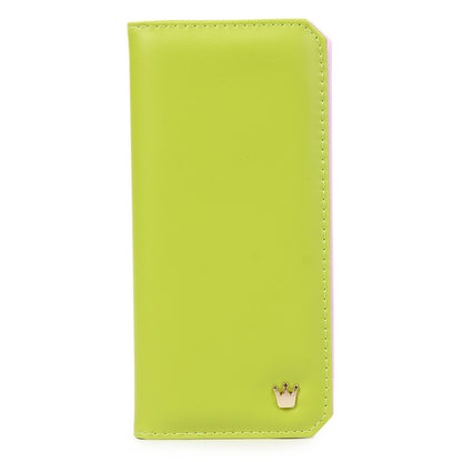 Women's Smooth PU Leather Long Wallet -  with Coin Pocket