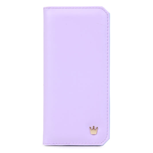 Women's Smooth PU Leather Long Wallet -  with Coin Pocket