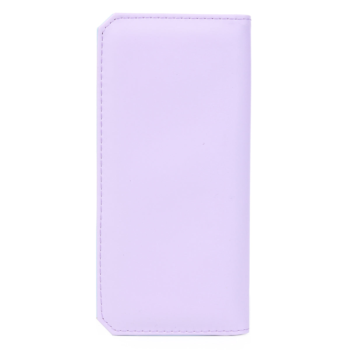 Women's Smooth PU Leather Long Wallet -  with Coin Pocket