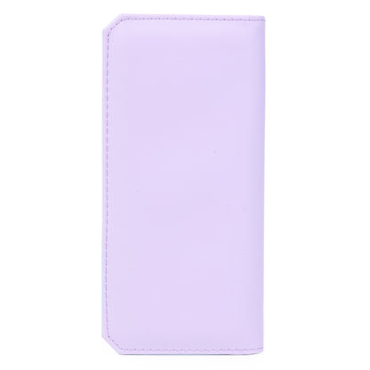 Women's Smooth PU Leather Long Wallet -  with Coin Pocket