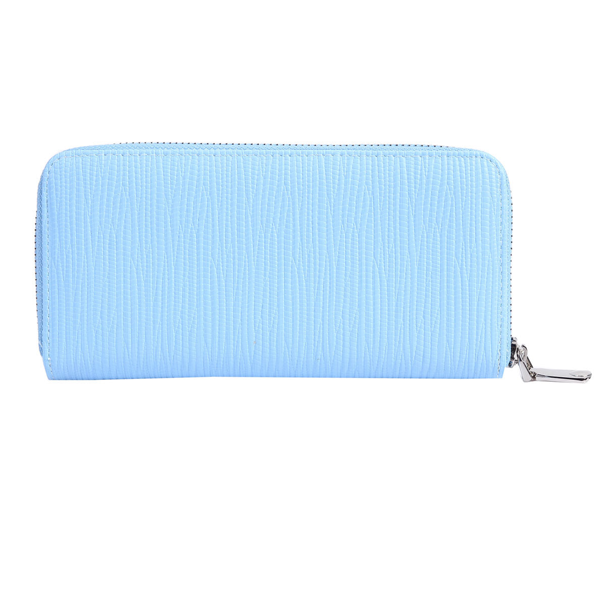 remium PU Crocodile-Embossed Long Wallet