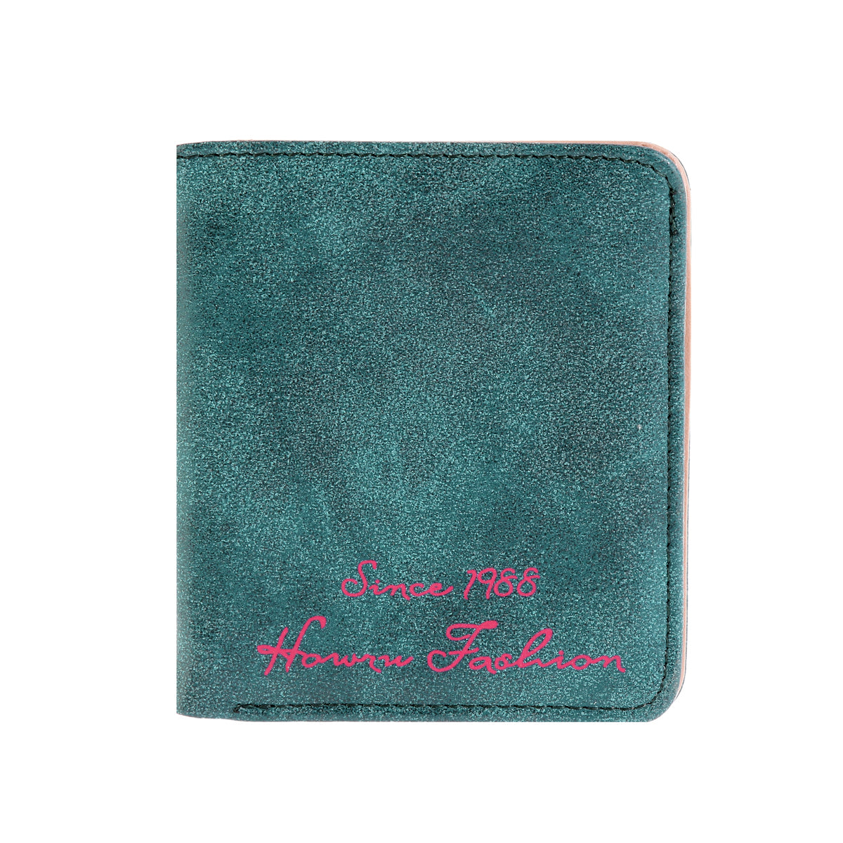 Faux Suede Short Wallet