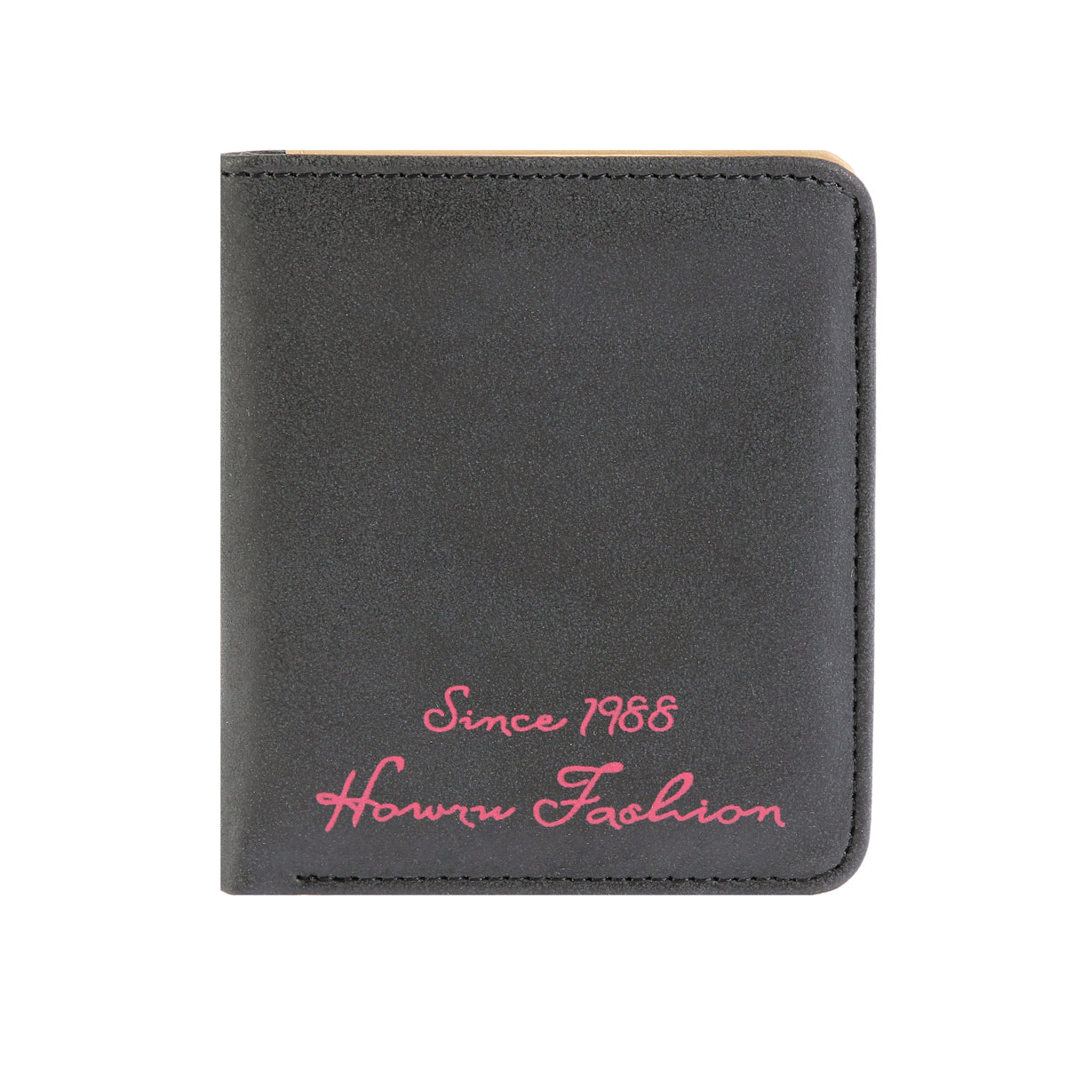 Faux Suede Short Wallet