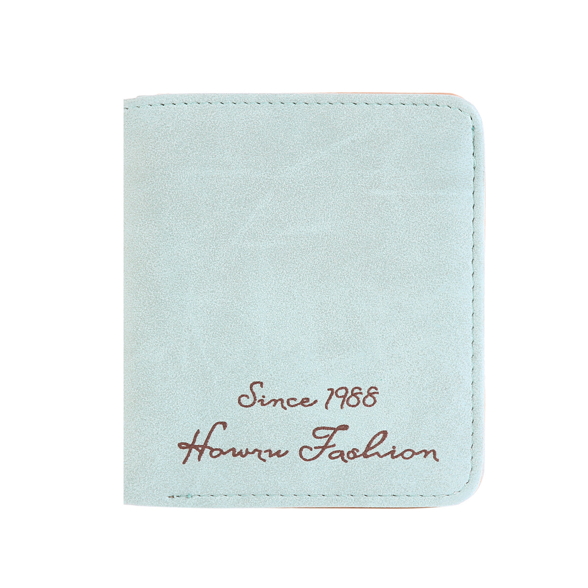 Faux Suede Short Wallet