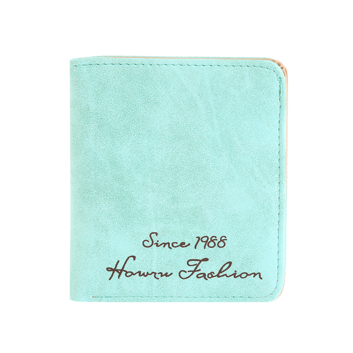 Faux Suede Short Wallet