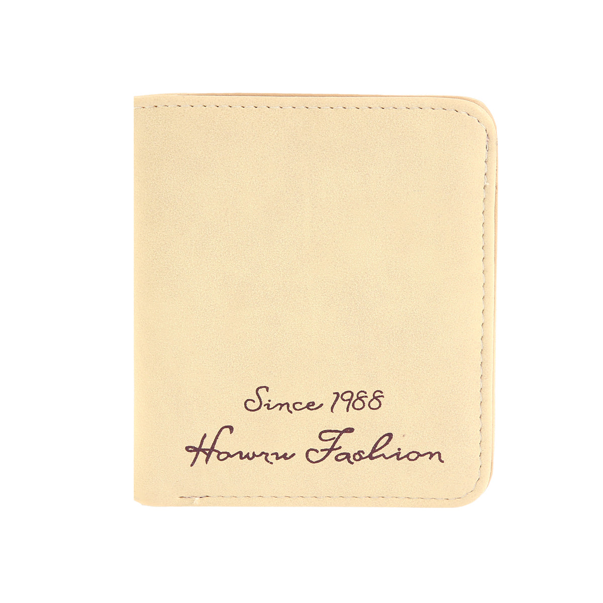 Faux Suede Short Wallet