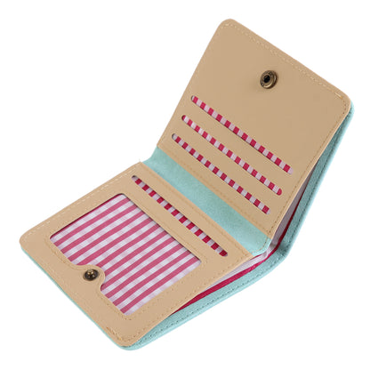 Faux Suede Short Wallet