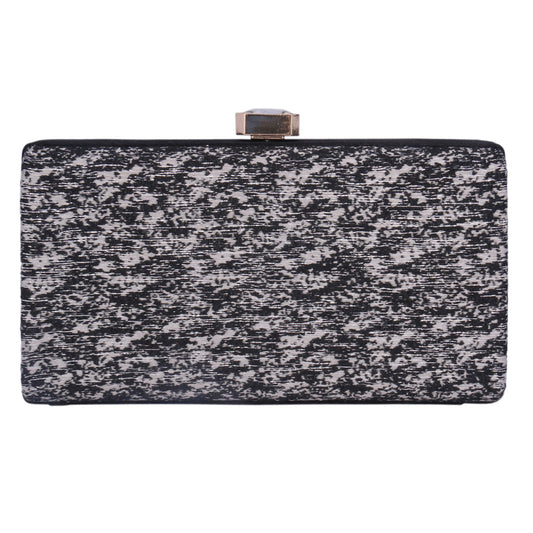 Textured Glitter Clutch