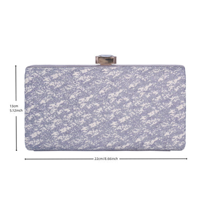 Textured Glitter Clutch