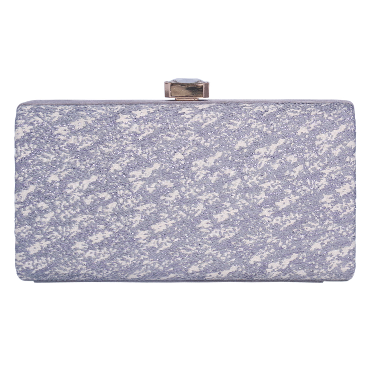 Textured Glitter Clutch