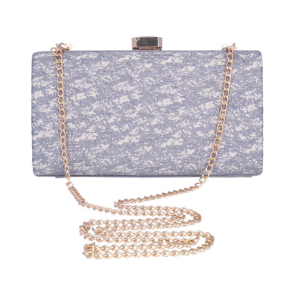 Textured Glitter Clutch