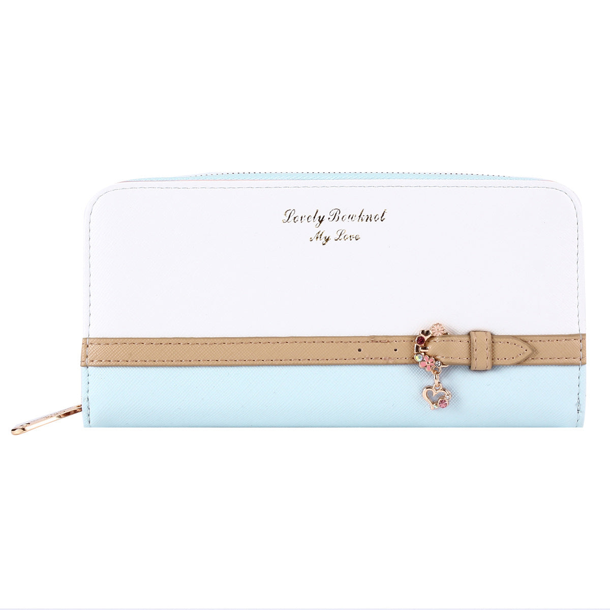 Cute Romantic PU Leather Long Wallet