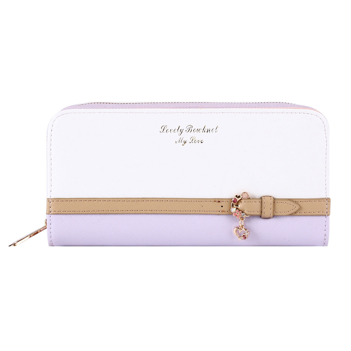Cute Romantic PU Leather Long Wallet