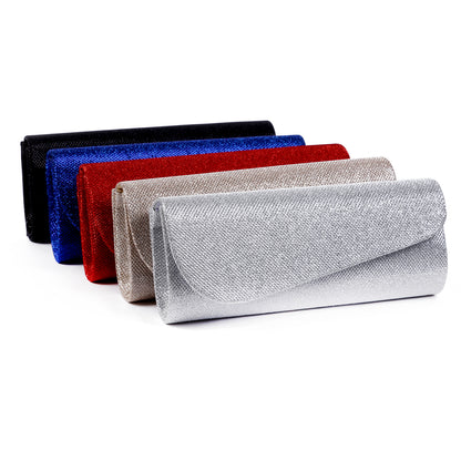 Metallic Envelope Clutch