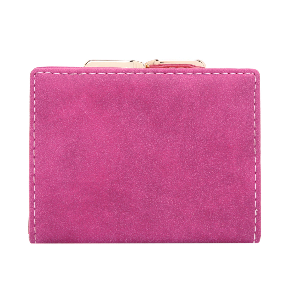Small Suede PU Leather Wallet - with Coin Pocket
